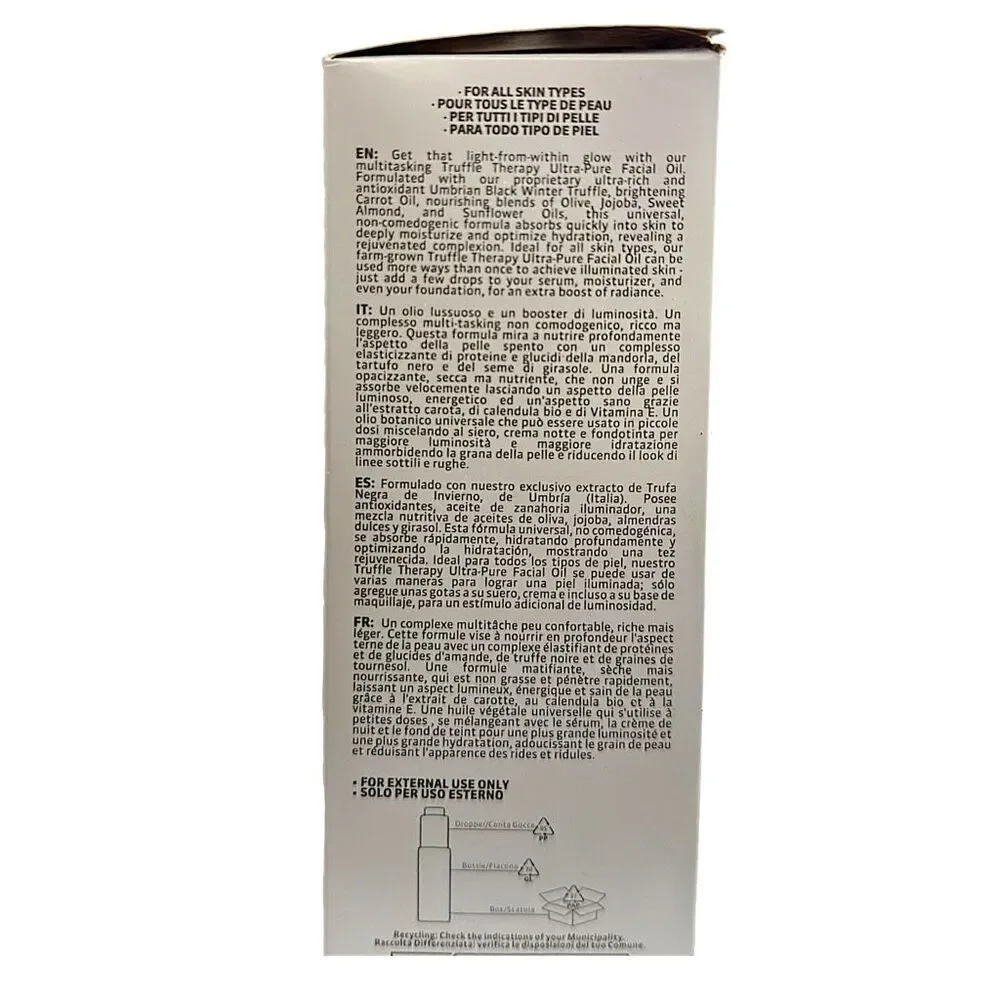 NIB SKIN & CO Roma Truffle Therapy Pure Facial Authentic Oil - 1 fl oz  ***Item: